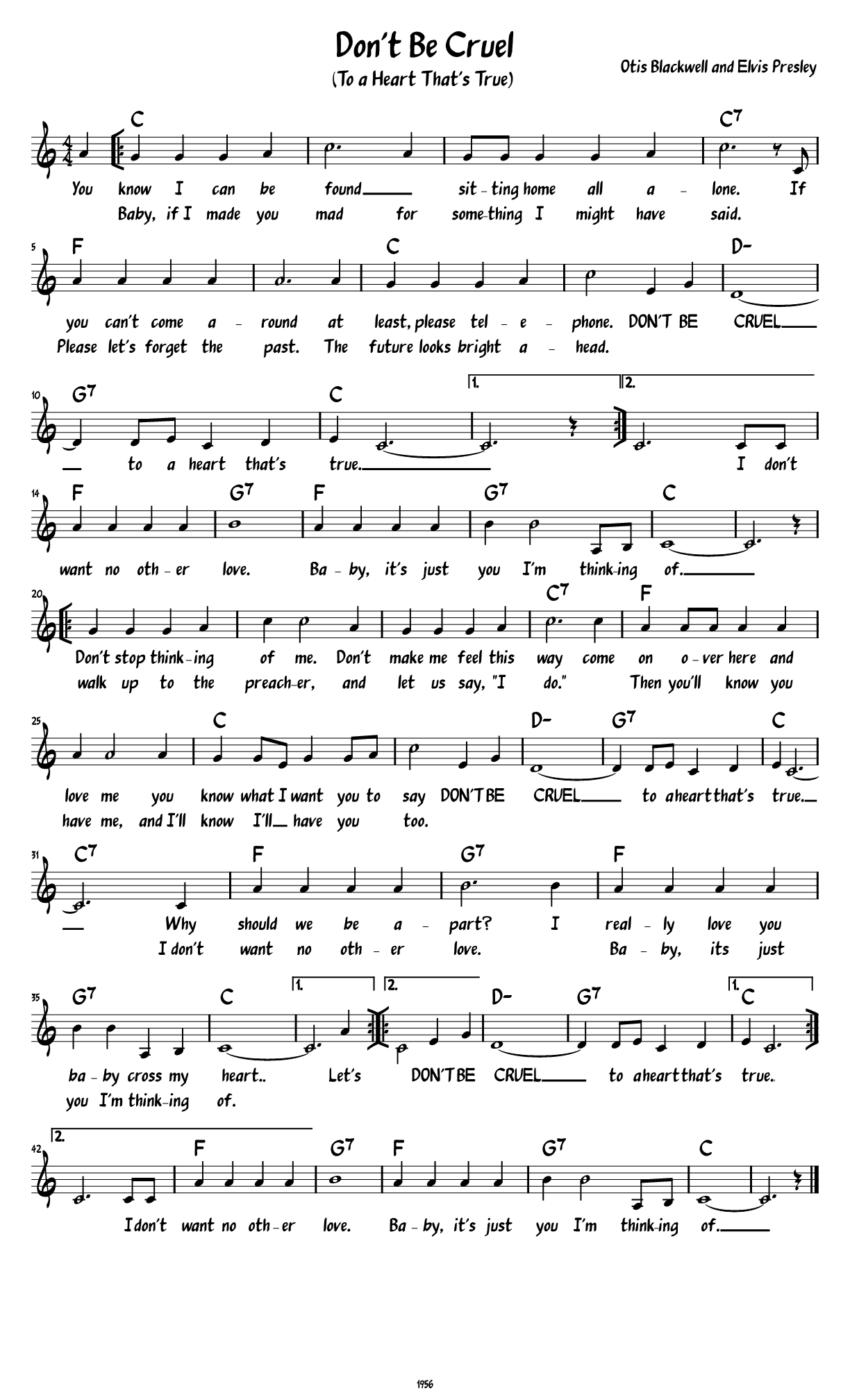 Sheet Music